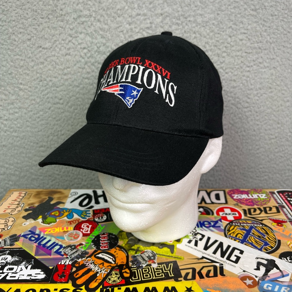 Vintage 2002 New England Patriots Super Bowl‎ hat